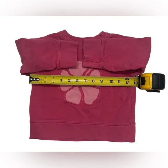 Mini Boden Baby Girl Sweater Pink Flowers 18-24 Month - Picture 3 of 5